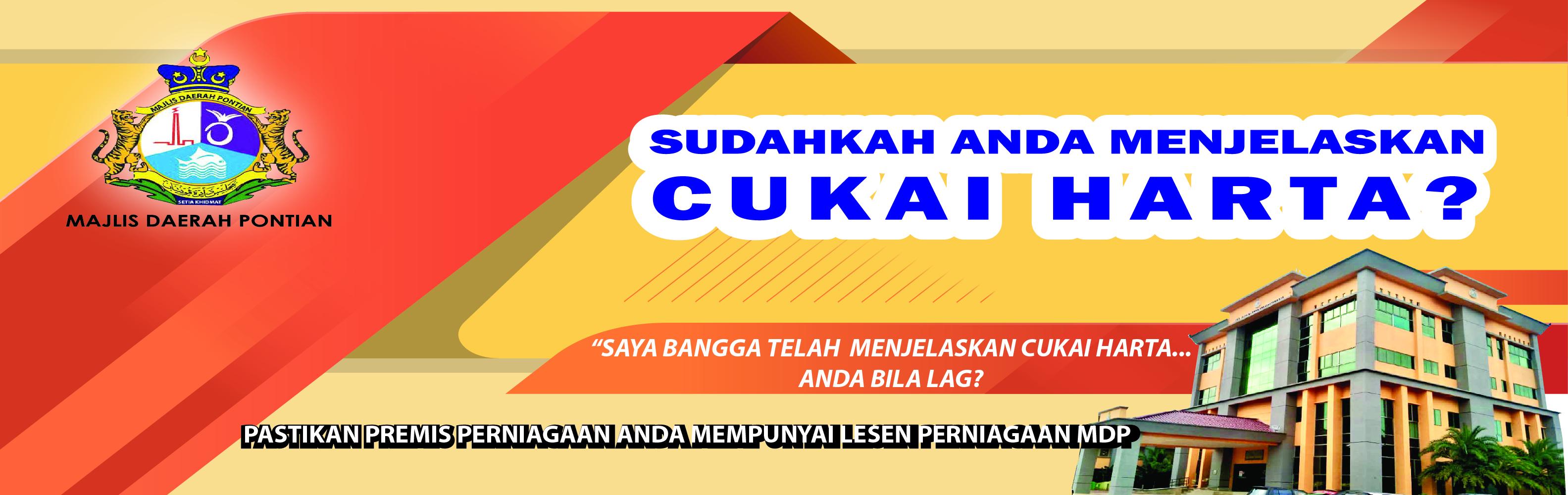 Cukai Harta 2019 | Portal Rasmi Majlis Perbandaran Pontian (MPPn)